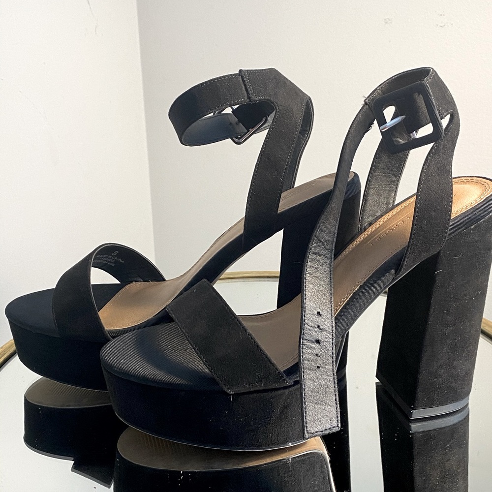 Asos Black block heel